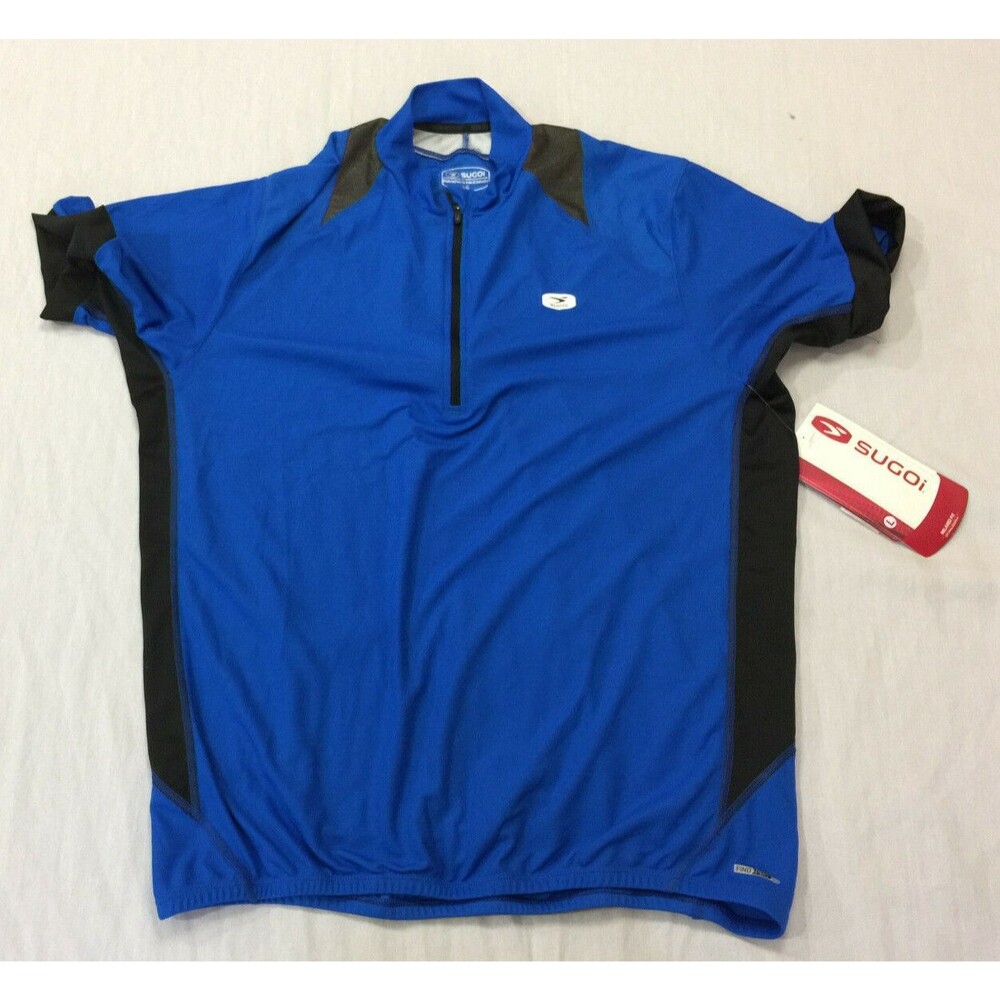 NWT SUGOI MENS WOMENS ATHLETIC CYCLING JERSEY SHIRT SIZE L